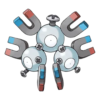 Magneton — Pokémon GO Electric and Steel artwork