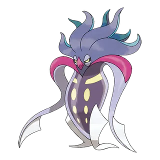 Malamar — Pokémon GO Dark and Psychic artwork