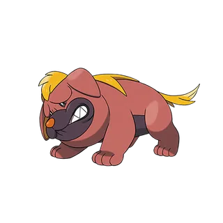 Maschiff — Pokémon GO Dark artwork