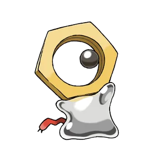 Meltan — Pokémon GO Steel artwork