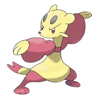 Mienfoo — Pokémon GO Fighting artwork