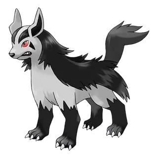 Mightyena — Pokémon GO Dark artwork