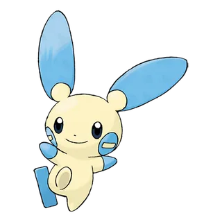 Minun — Pokémon GO Electric artwork