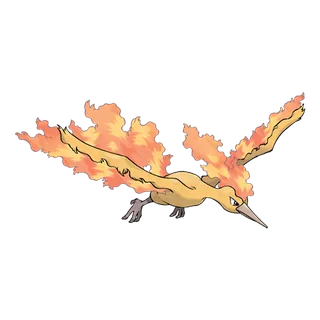 Moltres — Pokémon GO Fire and Flying artwork