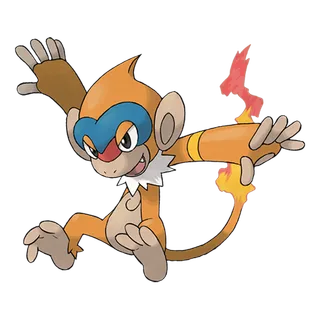 Monferno — Pokémon GO Fire and Fighting artwork