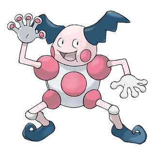Mr. Mime — Pokémon GO Psychic and Fairy artwork