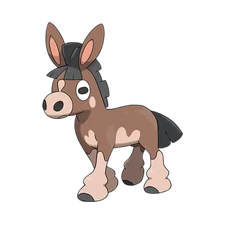 Mudbray — Pokémon GO Ground artwork