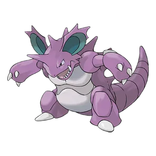 Nidoking — Pokémon GO Poison and Ground artwork
