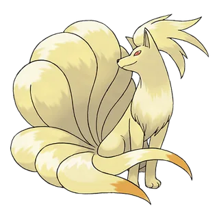Ninetales — Pokémon GO Fire artwork