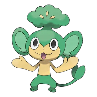 Pansage — Pokémon GO Grass artwork