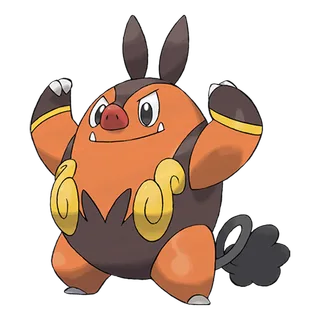 Pignite — Pokémon GO Fire and Fighting artwork