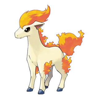 Ponyta — Pokémon GO Fire artwork