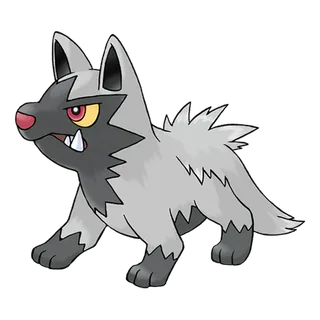 Poochyena — Pokémon GO Dark artwork