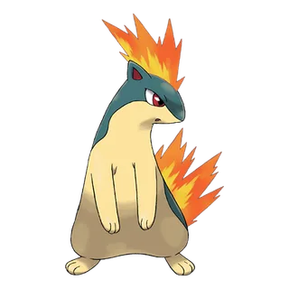 Quilava — Pokémon GO Fire artwork