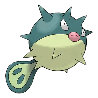 Qwilfish — Pokémon GO Water and Poison artwork