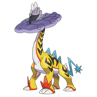 Raging Bolt — Pokémon GO Electric and Dragon artwork