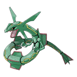 Rayquaza — Pokémon GO Dragon and Flying artwork