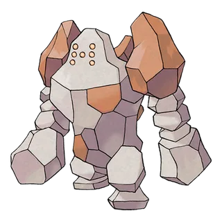 Regirock — Pokémon GO Rock artwork