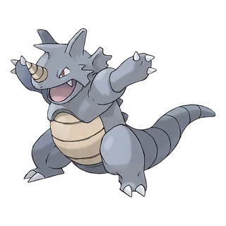 Rhydon — Pokémon GO Ground and Rock artwork