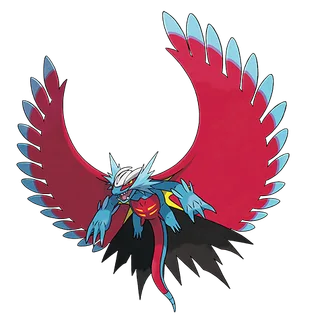 Roaring Moon — Pokémon GO Dragon and Dark artwork