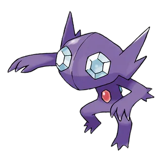 Sableye — Pokémon GO Dark and Ghost artwork