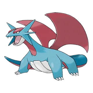 Salamence — Pokémon GO Dragon and Flying artwork
