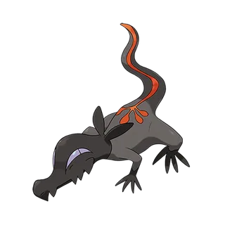 Salandit — Pokémon GO Poison and Fire artwork
