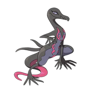 Salazzle — Pokémon GO Poison and Fire artwork