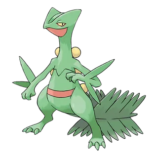 Sceptile — Pokémon GO Grass artwork