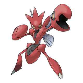 Scizor — Pokémon GO Bug and Steel artwork