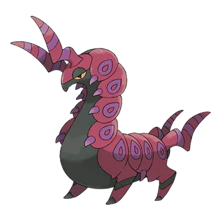 Scolipede — Pokémon GO Bug and Poison artwork