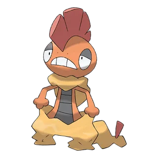 Scrafty — Pokémon GO Dark and Fighting artwork