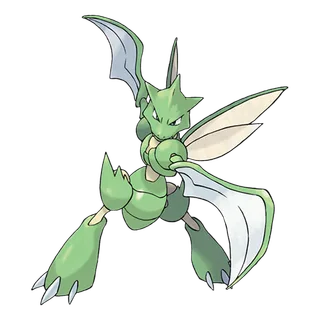 Scyther — Pokémon GO Bug and Flying artwork