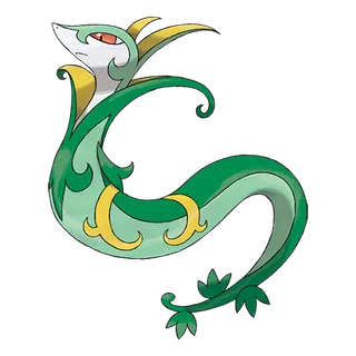 Serperior — Pokémon GO Grass artwork