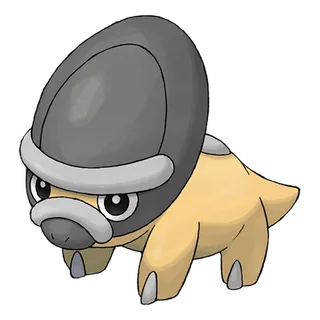 Shieldon — Pokémon GO Rock and Steel artwork