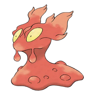Slugma — Pokémon GO Fire artwork