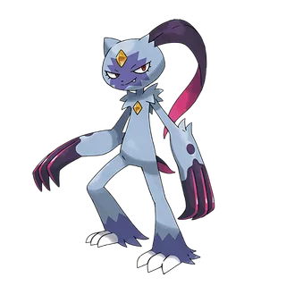 Sneasler — Pokémon GO Fighting and Poison artwork