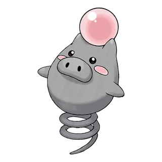 Spoink — Pokémon GO Psychic artwork