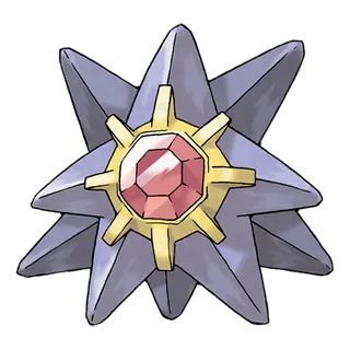 Starmie — Pokémon GO Water and Psychic artwork