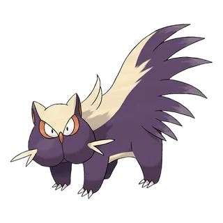 Stunky — Pokémon GO Poison and Dark artwork