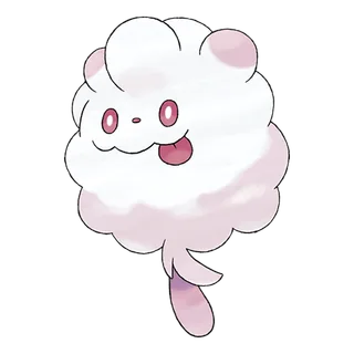 Swirlix — Pokémon GO Fairy artwork