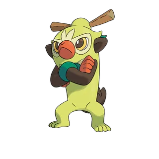Thwackey — Pokémon GO Grass artwork