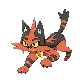 Torracat — Pokémon GO Fire artwork