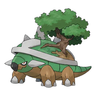 Torterra — Pokémon GO Grass and Ground artwork