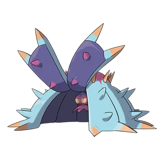 Toxapex — Pokémon GO Poison and Water artwork
