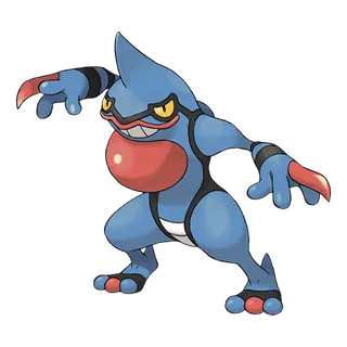 Toxicroak — Pokémon GO Poison and Fighting artwork