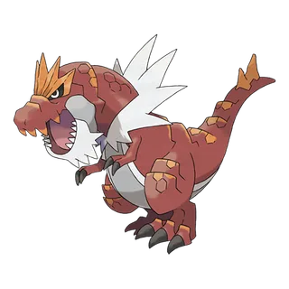 Tyrantrum — Pokémon GO Rock and Dragon artwork