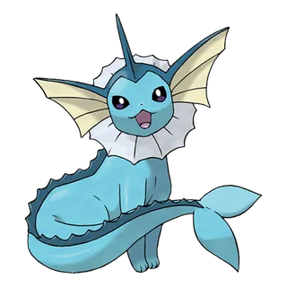 Vaporeon — Pokémon GO Water artwork