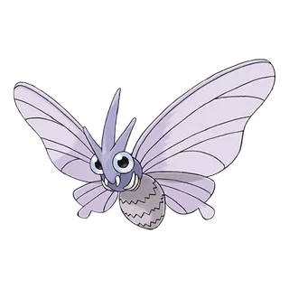 Venomoth — Pokémon GO Bug and Poison artwork