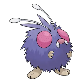 Venonat — Pokémon GO Bug and Poison artwork